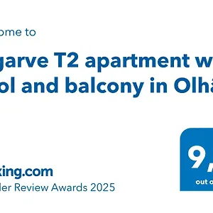 Algarve T2 With Pool And Balcony In Olhão